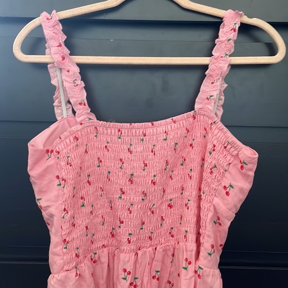pink cherry dress - Picture 2 of 3